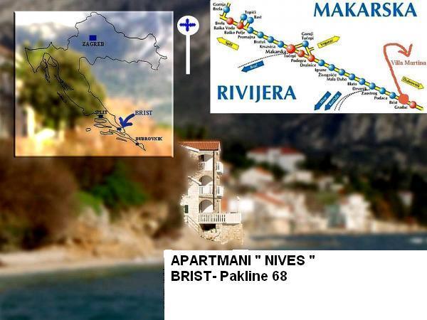 Apartments Ivica Mateljak Brist Εξωτερικό φωτογραφία